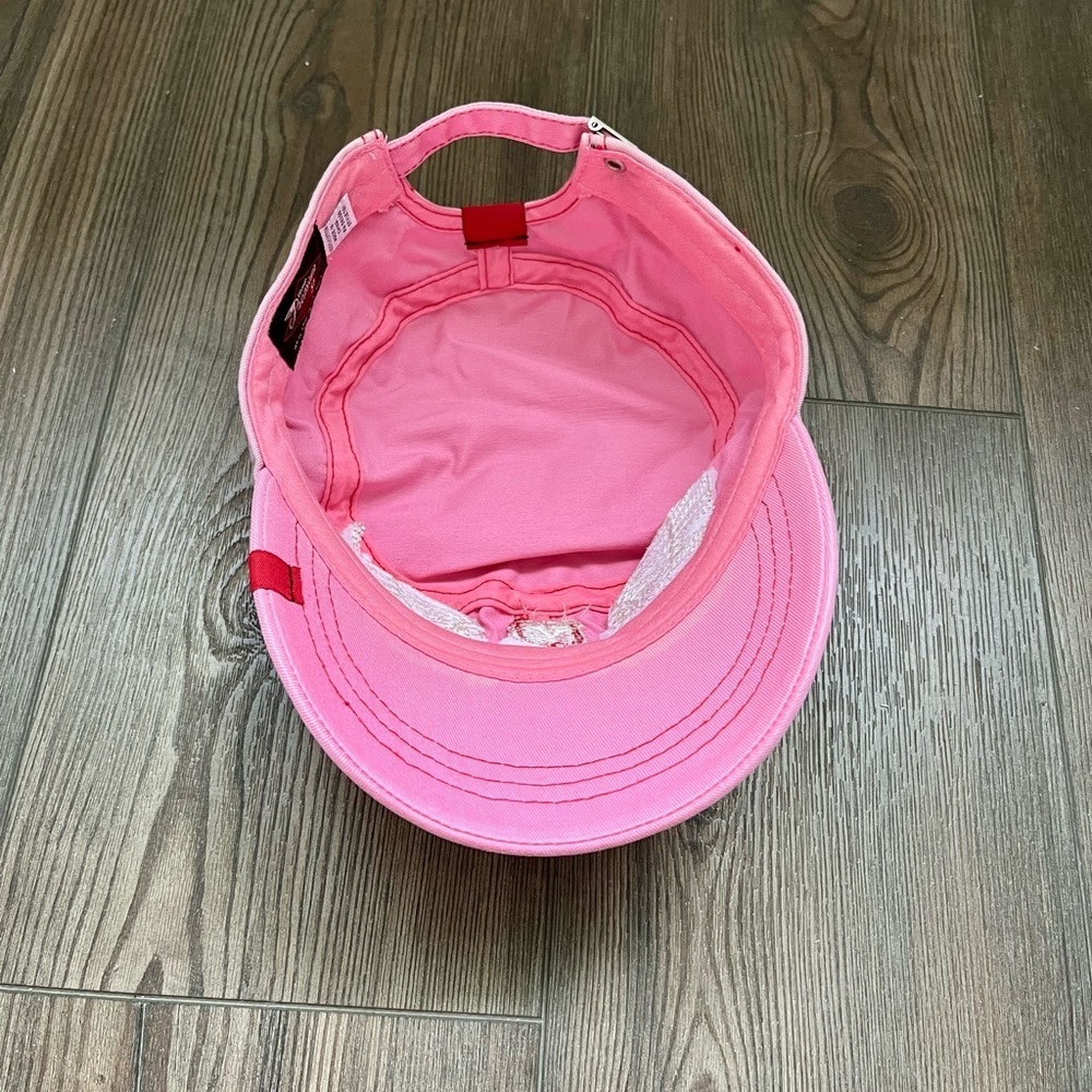 Pink Cap with Embroidered Logo - Picture 7 of 9
